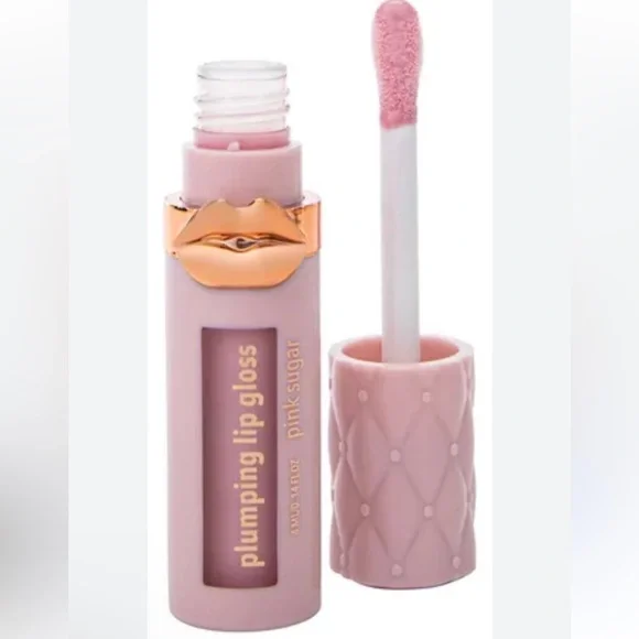 Plumping Lip Gloss - Coconut (clear) Pink Sugar, Watermelon, Strawberry & Cherry - Picture 3 of 8